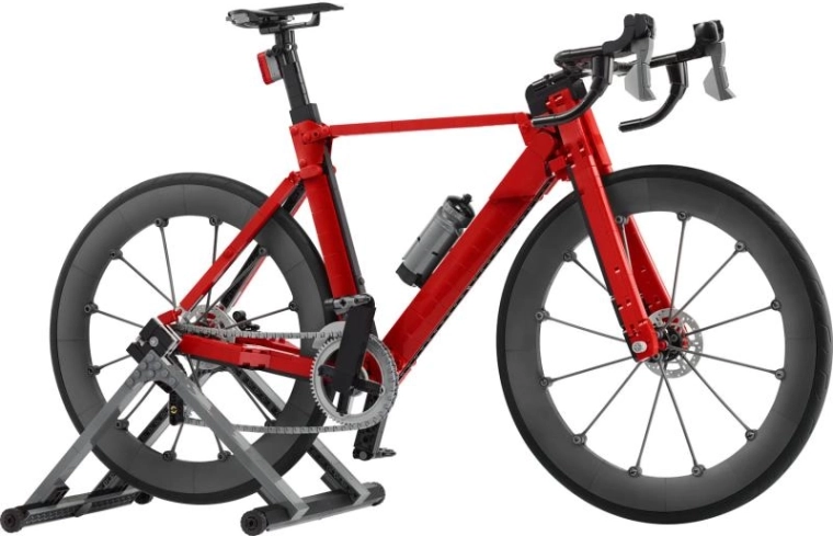 Aspecto de bicicleta de carretera de competición