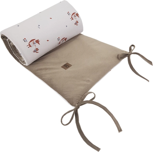 Protector para cuna EKO Fox 180 × 35 cm