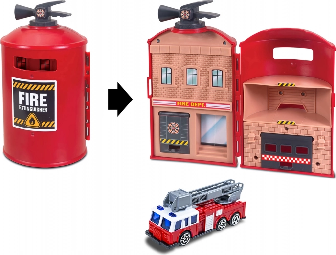 Estación de bomberos desplegable 15 cm