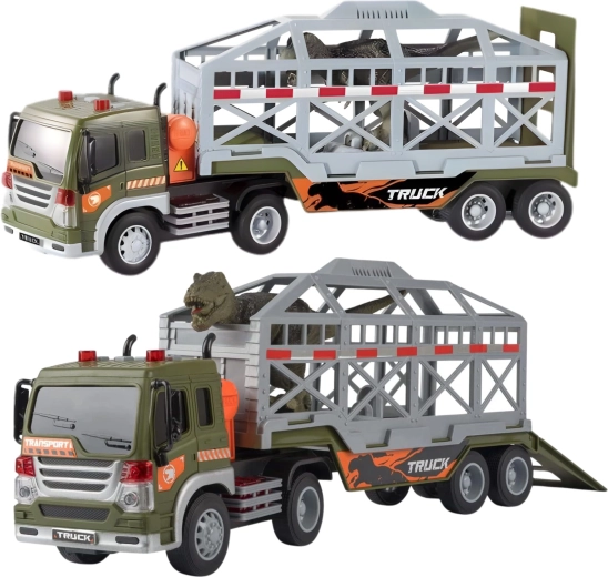 Jaula abatible y rampa plegable