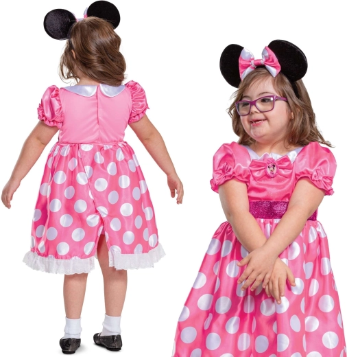 Disfraz DISNEY Minnie para niños con discapacidad 109–123 cm (5–6 años)