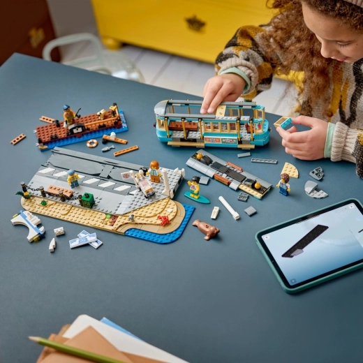 Construcción interactiva con la app LEGO Builder