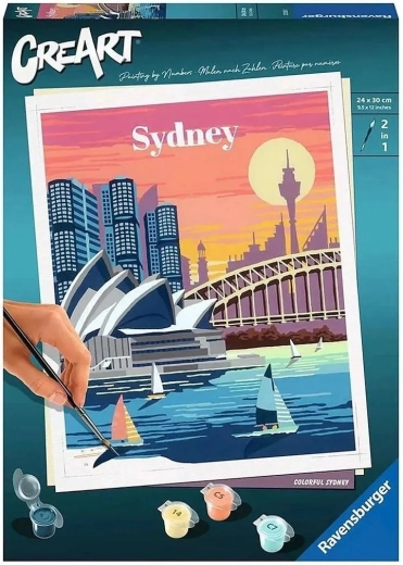 Pintura por números Sídney de Ravensburger