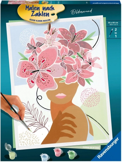 Ravensburger CreArt: flores en mi mente – pintar por números
