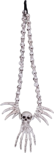 Accesorios de fiesta – collar con calaveras y piratas