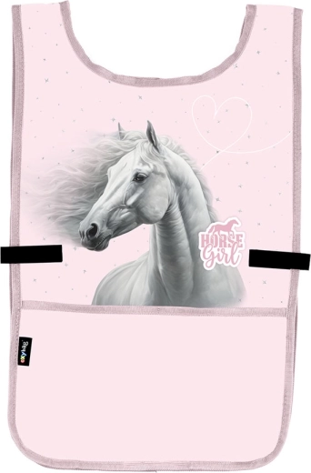 Delantal tipo poncho con motivo de caballo Romantic
