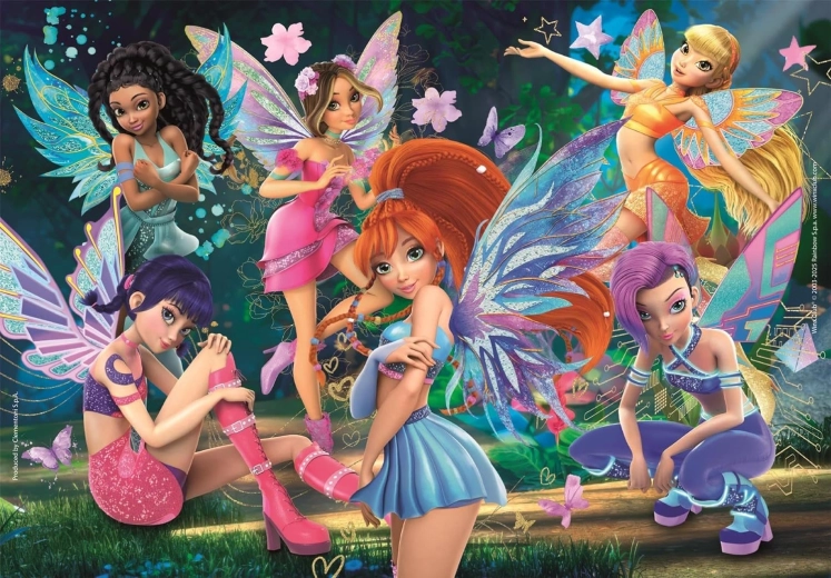 Puzzle CLEMENTONI Winx 104 piezas