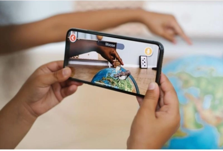 Realidad aumentada con la app IQ GLOBE