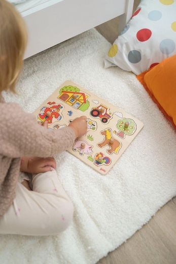 Motivos de granja que entretienen a los niños