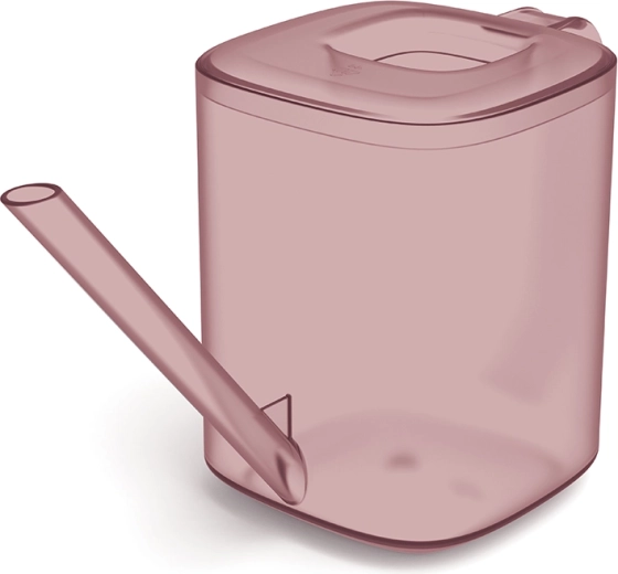 Regadera Tubi 1 l transparente marsala