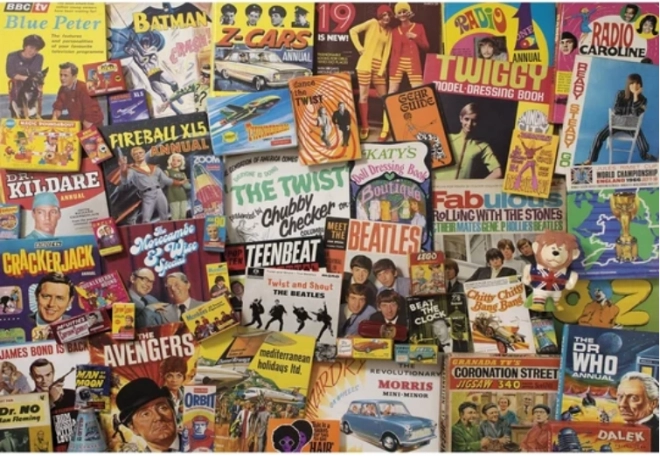 Puzzle Años 60, 1000 piezas GIBSONS