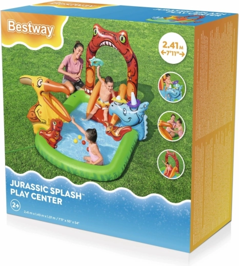Centro acuático hinchable Bestway Jurassic World