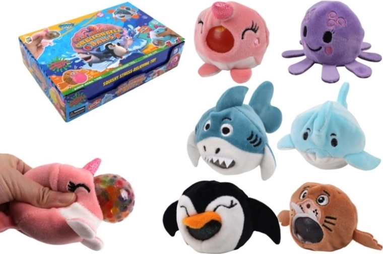 Amigo de peluche antiestrés para apretar – animalitos marinos Ściskoprzyjaciele