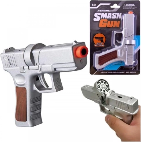 Réplica metálica de pistola de fulminantes