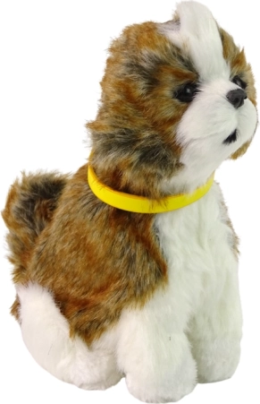 Perrito de peluche interactivo Shitzu
