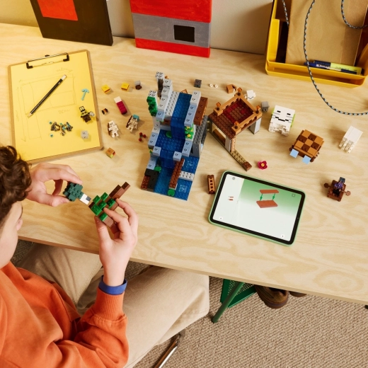 Construcción interactiva con la app LEGO Builder