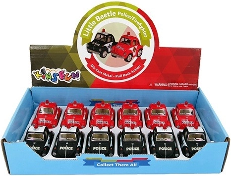 Modelo de coche metálico Volkswagen Beetle para niños