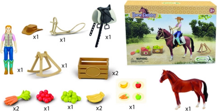 Jinet​e con semental hanoveriano y accesorios