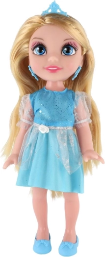 Aspecto mágico de la princesa de invierno
