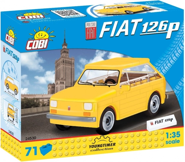 Set de construcción COBI Fiat 126p 71 piezas