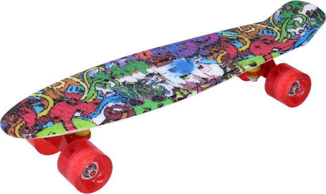 Skateboard profesional para niños - multicolor