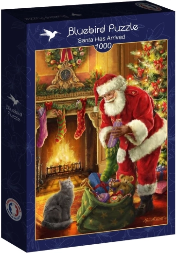 Puzzle Bluebird «Santa ya ha llegado» 1000 piezas