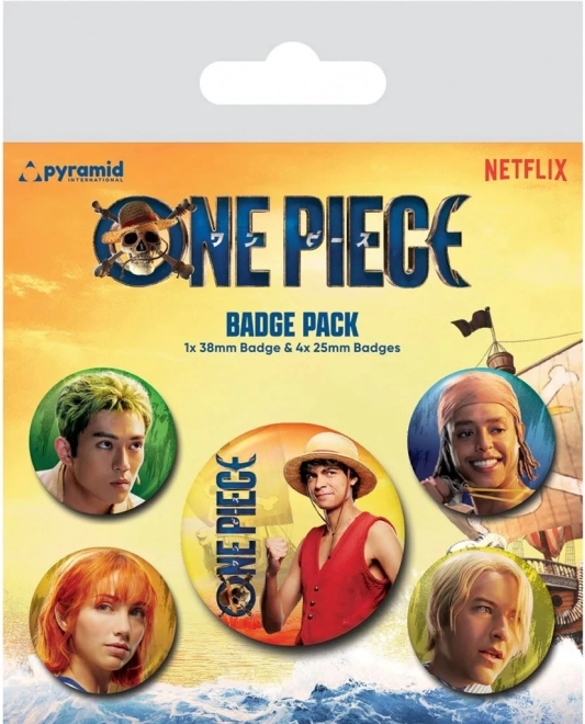 Set de insignias One Piece