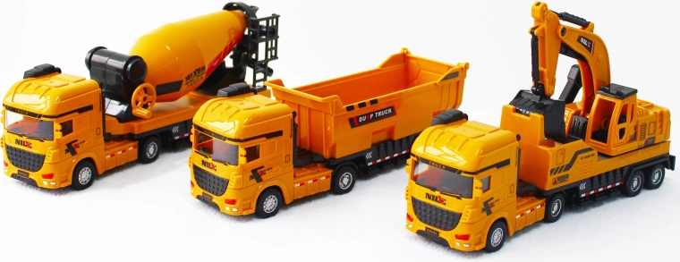 Vehículo de construcción para niños – 3 tipos