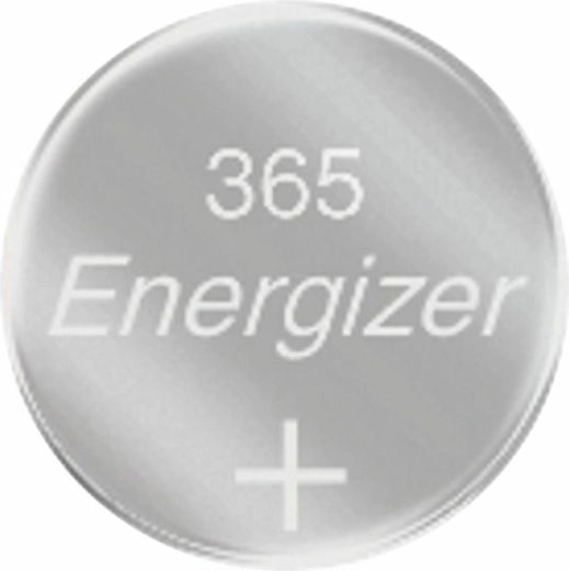 Pila de reloj Energizer 365, óxido de plata, 1,55 V, 30 mAh