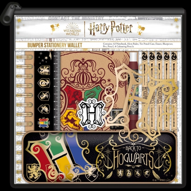 Set escolar Harry Potter: estuche