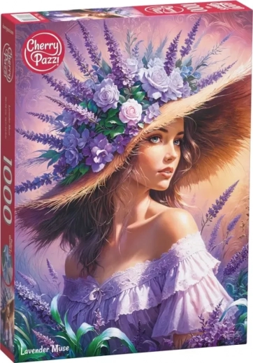 Puzle CHERRY PAZZI Musa de lavanda 1000 piezas