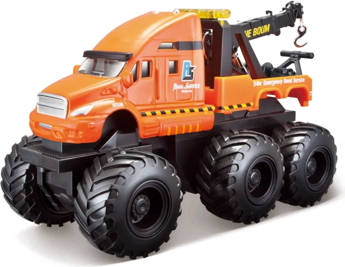Maisto Builder Zone Quarry monsters camión de remolque