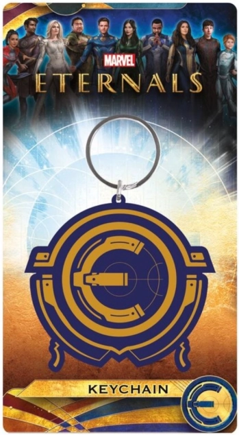 Llavero de goma Eternals con correa