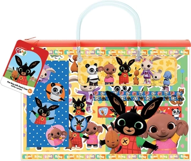 Divertida bolsa cerrable con estuche Bing