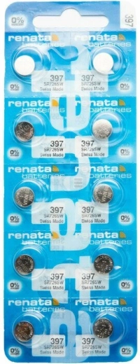 Pila de reloj Renata 397 SR726SW 1,55 V