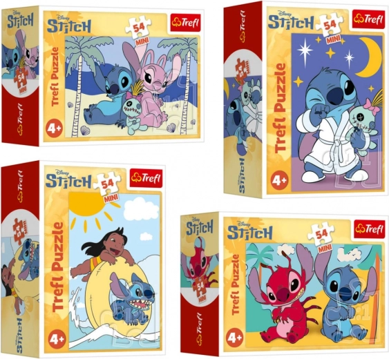 Minipuzzle Aventuras de Stitch 54 piezas