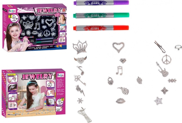 Set para colorear bisutería para niños
