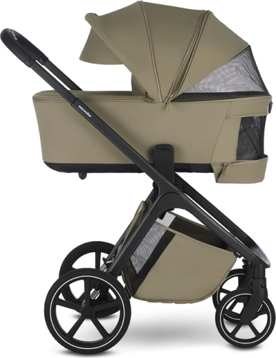 Capazo plegable premium con sistema anti-reflujo