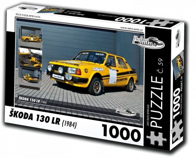 Puzle RETRO-AUTOS Škoda 130 LR 1000 piezas