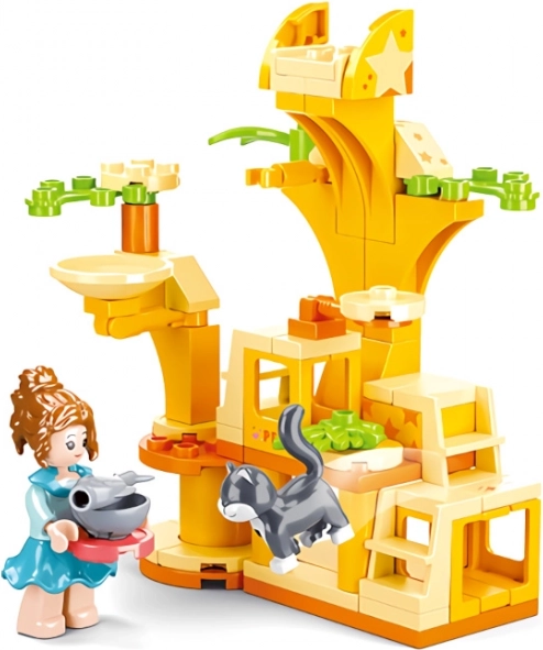 Sluban Girls Dream pista de entrenamiento para gatitos (set de construcción)