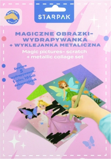 Set de raspado de princesas para niños