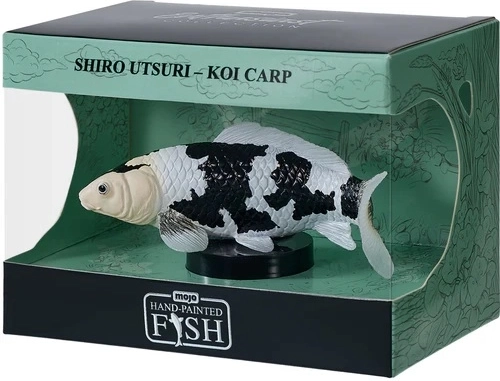 Mojo figura de carpa koi shiro utsuri en caja - 1 unidad