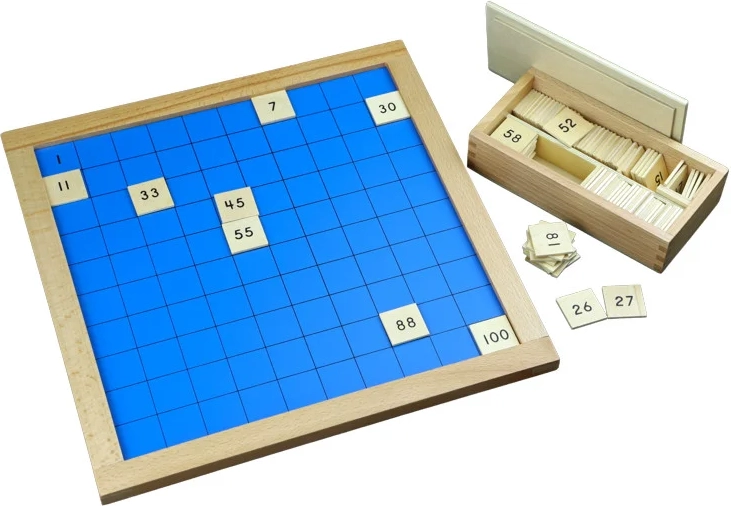 Tabla de cien Montessori Moyo