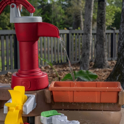 Bomba giratoria para un juego de agua realista