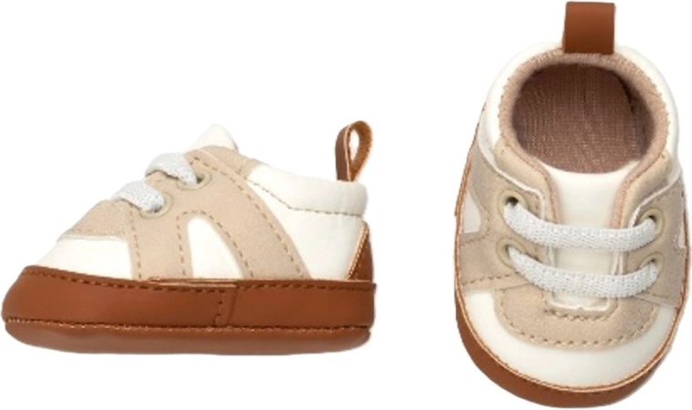 Zapatillas Guca para muñeca en color beige marrón
