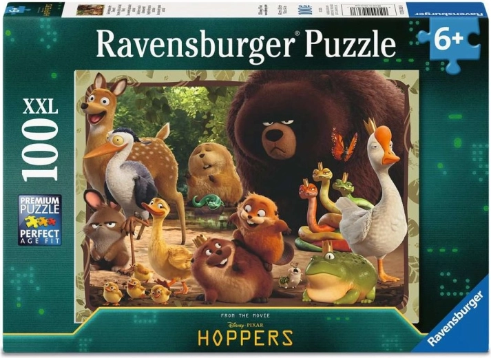 Puzzle Ravensburger Un salto a la naturaleza XXL, 100 piezas