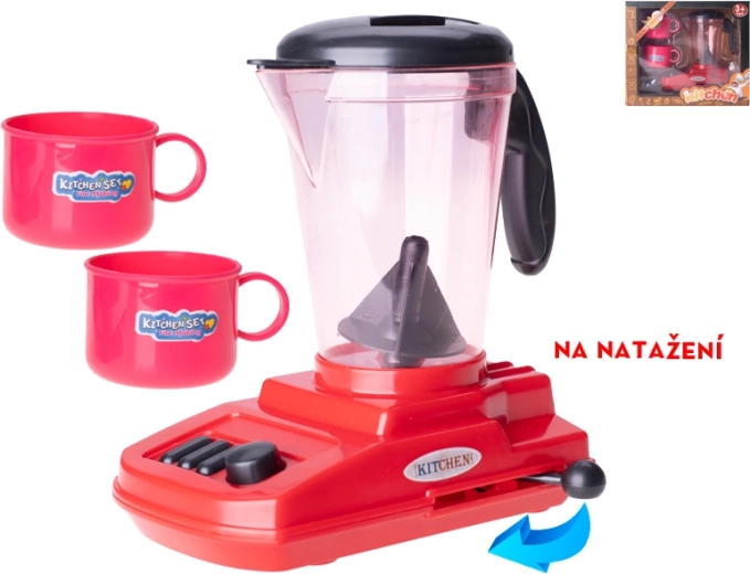 Batidora infantil de cuerda con accesorios