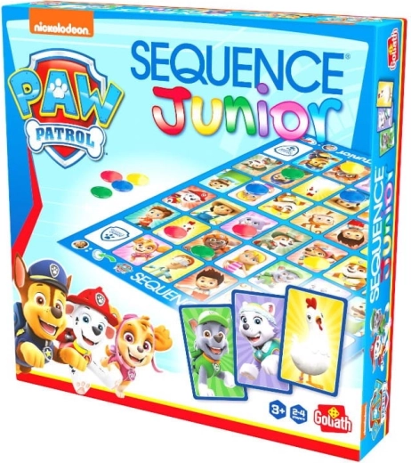 Secuencia Junior Paw Patrol juego de mesa