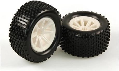 Neumáticos con llantas para modelo RC 1:10 Brecter JAMARA (2 uds.)