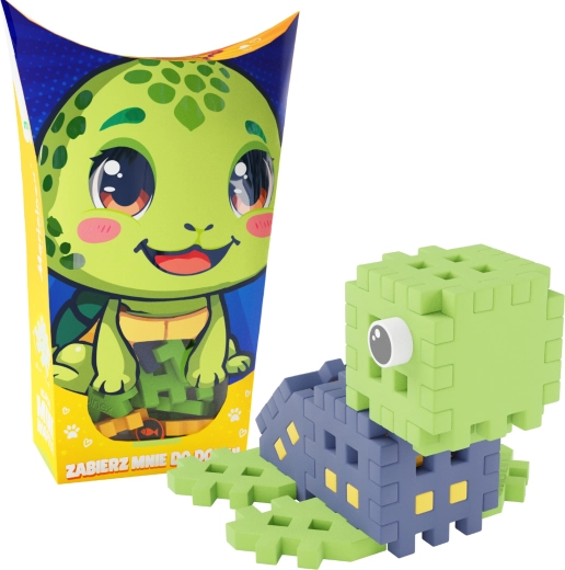 Bloques de construcción Mini Waffle Pocket Pets – tortuga